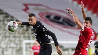 Zeno Debast earns £2,000 a week at Anderlecht. AFP