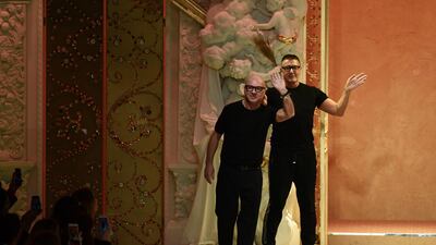 Domenico Dolce, left, and Stefano Gabbana.
