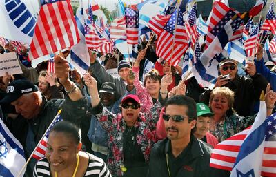 Evangelical Christian groups in America still widely support Israel, though sentiments are changing among the younger generation. AFP