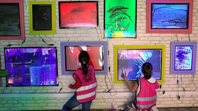 The shop provides supervised arts and craft activities for children from the age of two upwards. Most activities take 35 to 45 minutes and cost between Dh35 and Dh90. Delores Johnson / The National