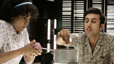 Priyanka Chopra and Ranbir Kapoor in Barfi!, which has not made the Oscars shortlist. Courtesy UTV Motion Pictures