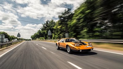 The C111-II which followed the original in 1969, was restyled by Mercedes-Benz to incorporate a new bonnet and an extra engine rotor that allowed it to reach speeds of 100kph in 4.8 seconds.