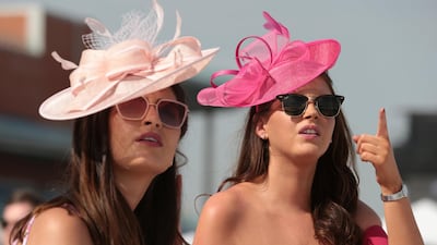 Watching the race. REUTERS