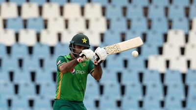 Pakistan's batsman Fakhar Zaman was named player of the series. AP