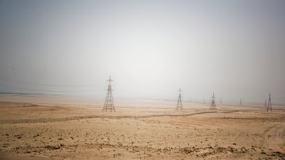 Part of the E11 outside Abu Dhabi in May 2008. Lauren Lancaster / The National