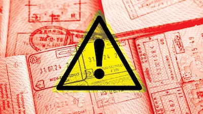 Common scam tactics include claiming to sell visa appointments, and unofficial websites mimicking official providers' portals. Getty Images / The National