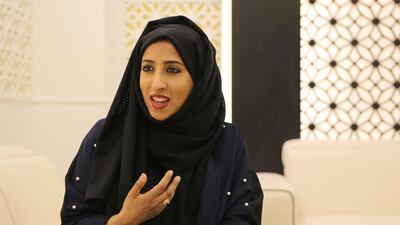 ‘You have to hold on to your heritage ... and be open, tolerant and progressive,’ says Maytha Al Habsi. Ravindranath K / The National