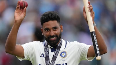 India's Mohammad Siraj picked up five wickets to help secure a stunning six-run win over England on day five of the fifth Test at The Oval. PA