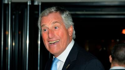 In this October 26, 2013 file photo, England's goalkeeping coach Ray Clemence poses for a photo during an event.AP