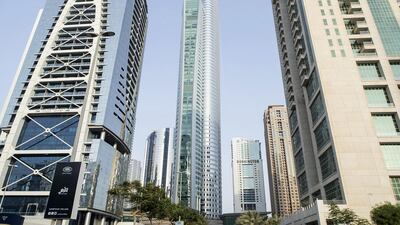 Jumeirah Lakes Towers mid to high-end apartments: 1BR - Dh90,000 average rental rate, no change year-on-year. 2BR - Dh125,000 average rental rate, down 6% year-on-year. 3BR - Dh153,000 average rental rate, down 8.9% year-on-year. Antonie Robertson / The National