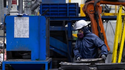 A SungEel HiTech Co's recycling factory in Gunsan, South Korea. More car makers and specialist companies are pouring money into battery recycling. Bloomberg
