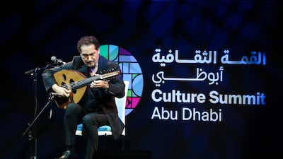 Performance by Iraqi oud virtuoso Naseer Shamma.