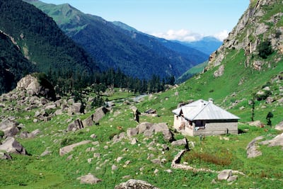 A tourist bungalow in Garhwal, Uttar Pradesh, India. Getty Images