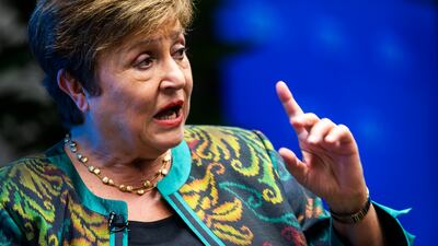 IMF managing director Kristalina Georgieva had said she 'would be honoured' to serve a second term as the fund's leader. EPA