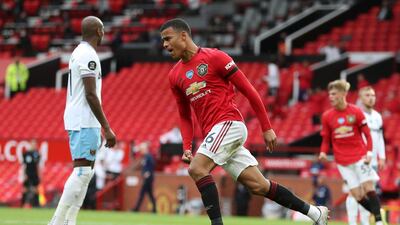 Mason Greenwood 7. Key equaliser was difficult to score. Set up Ighalo late after beating Masuaku. Incredible first season. EPA