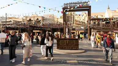 Dubai's bustling Deira district has many amenities nearby, such as traditional souqs. Chris Whiteoak / The National