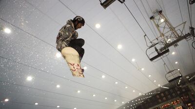 Ski Dubai is the Middle East's first indoor ski park. It's located in Mall of the Emirates. Galen Clarke / The National
