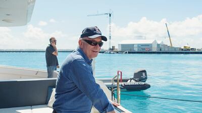 Angelo Bonati, chief executive of Officine Panerai, calls the America’s Cup “the Formula One of the sea”. Courtesy of Panerai