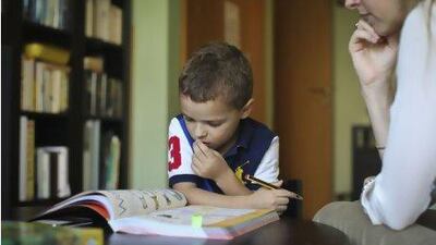 Vera Magnusson home-schools her 4-year-old son Bjorn, who has been rejected by schools because he suffers from a slight auditory sensory problem. A reader urges better special-needs education. Razan Alzayani / The National