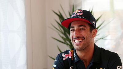 Daniel Ricciardo believes he has pushed his Red Bull car as much as he could this season. Christopher Pike / The National