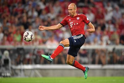 Arjen Robben's time at Bayern is almost up. Getty Images