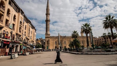 Egypt's Muslim religious authorities decided to put Friday prayers on hold. AFP