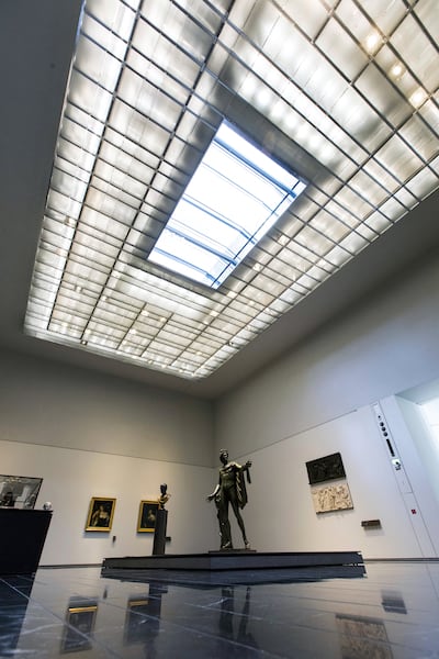 While the museum displays objects from partner institutions, Abu Dhabi has steadily built its own collection. Christopher Pike / The National