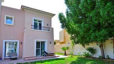 A three-bedroom villa in Dubai's Al Reem district. Courtesy Better Homes