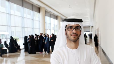 Writer Ahmed Al Shoaibi is an engineer who has written books for children to teach them about Emirati heritage and culture. His books also explore religious themes. Satish Kumar / The National
