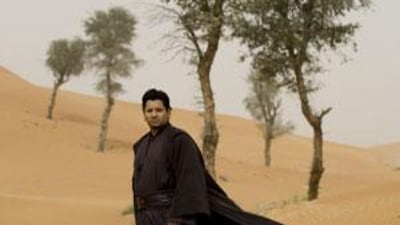 Mike Goldschmidt, a Star Wars superfan, made a fan film in the dunes outside Al Ain.