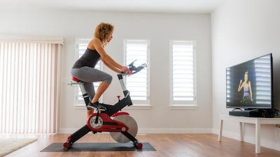 Home workouts are waning in popularity as the world eases restrictions on movement brought on by the pandemic. Getty