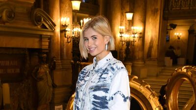 Xenia Adonts attends the Stella McCartney show (Photo by Pascal Le Segretain/Getty Images)
