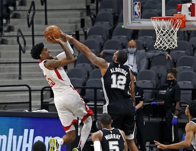 Christian Wood led the way for the Houston Rockets in the win over the San Antonio Spurs. AFP