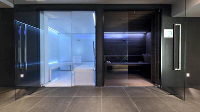 Modern spa amenities. Courtesy Luxhabitat Sotheby's International Realty