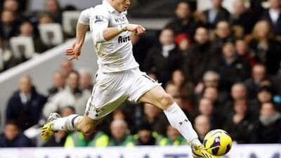 Tottenham's Gareth Bale, who has drawn comparisons to the world's best, scored both goals for his team in a 2-1 win over Newcastle United on Saturday. Kerim Okten / EPA