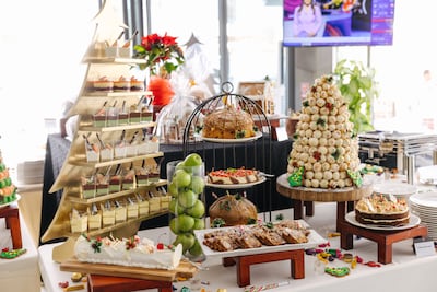 Festive treats will be on the menu at Emirates Golf Club's terrace. Photo: Emirates Golf Club