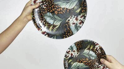 Animal print plates from ASOS Supply. (Courtesy: ASOS)