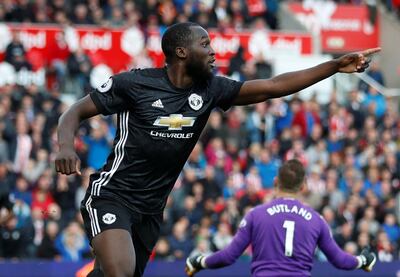 Manchester United Romelu Lukaku striker is set to have his first taste of Uefa Champions League football this season. Carl Recine / Reuters