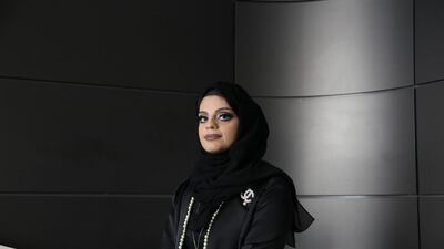 Muna Al Mulla says she sees part of herself in her first novel, Evanescence. Courtesy Latifa Al Baloushi