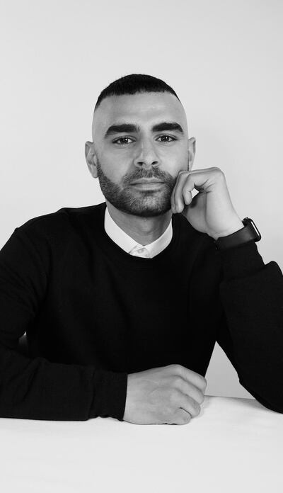 Yousef Akbar has won Fashion Forward Dubai's Not Just A Label competition. Courtesy Yousef Akbar