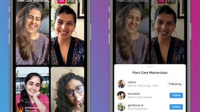 Live Rooms will be rolled out globally from March 1. Courtesy Instagram