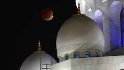 The longest lunar eclipse of the century, seen in the UAE in 2011. Satish Kumar / The National