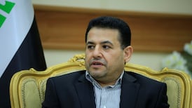 Qassim Al Araji, Iraq’s National Security Adviser, has held talks with Iran's Supreme National Security Council chief. Getty Images