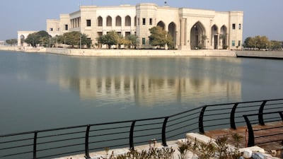 A palace complex near Baghdad International Airport.