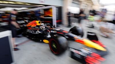Red Bull's Max Verstappen during testing in Bahrain. Reuters