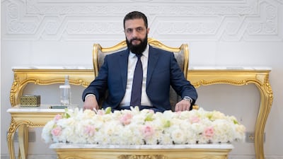 Syrian President Ahmed Al Shara. Photo: Syrian Presidency