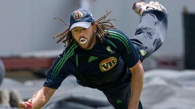 The Australian all-rounder Andrew Symonds has been brought back into the one-day squad for the series in the UAE.