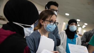The Intensive Care Unit at the Rafik Hariri University Hospital in southern Beirut, Lebanon. Tom Nicholson for The National