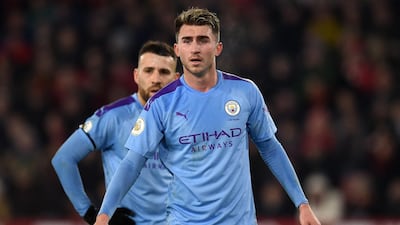 Aymeric Laporte's return has been welcomed by Pep Guardiola. AFP