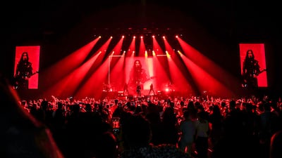 Some of the highlights of the evening were when Lovato and the band dialled it down